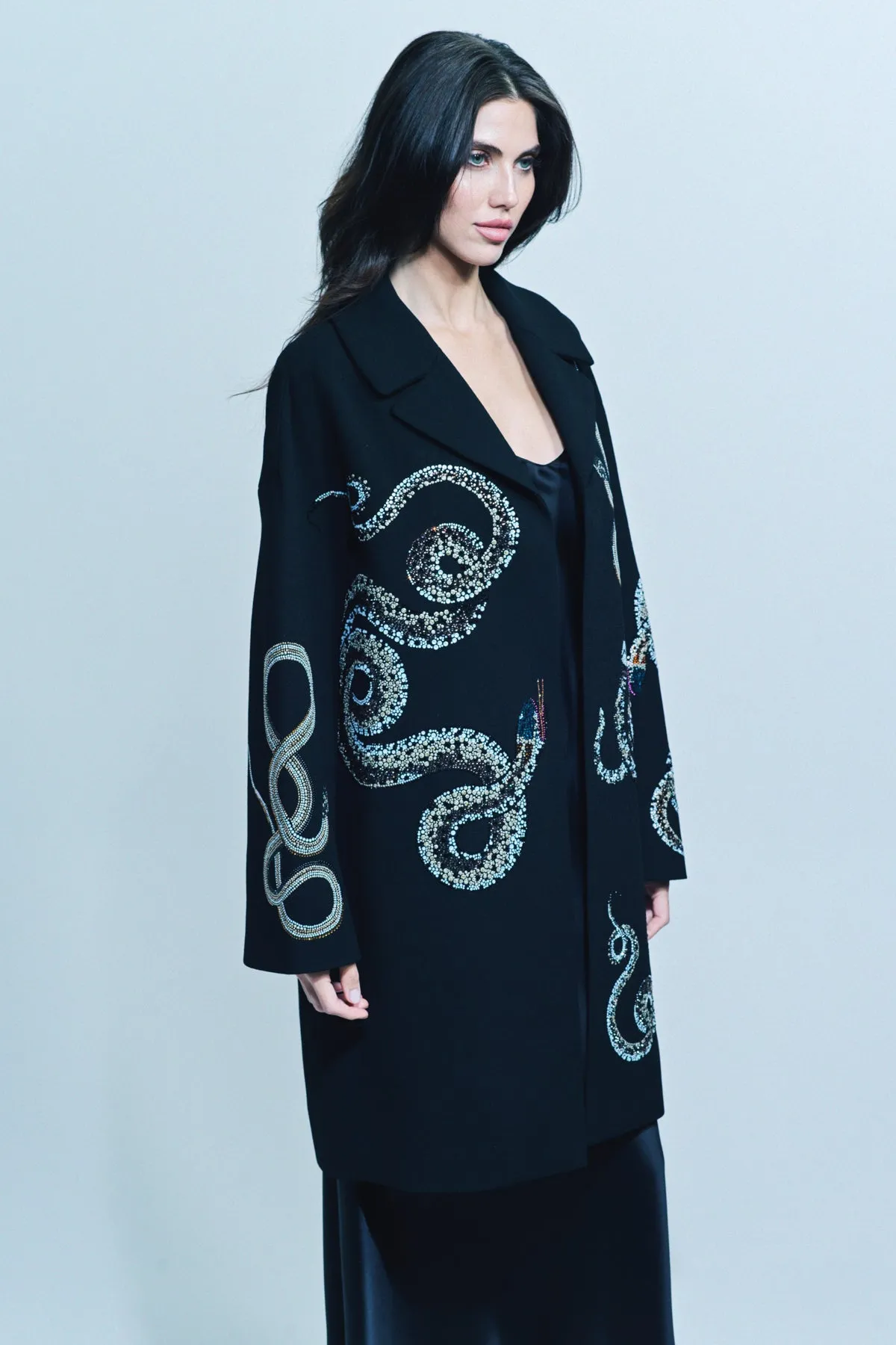 LIBERTINE | ‘REPTILIAN’ BRUGES COAT