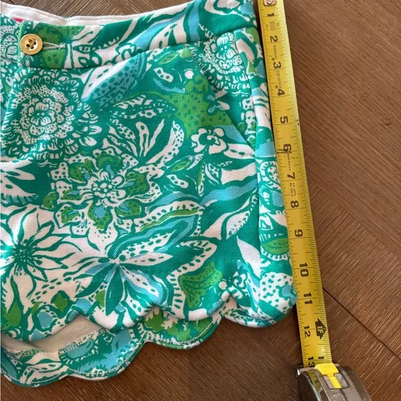 Lilly Pulitzer Buttercup Knit Shorts “Safari Sangria” Sz 2