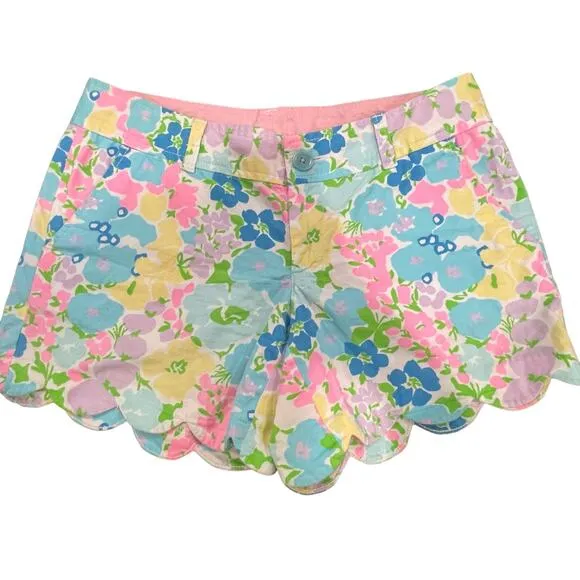 Lilly Pulitzer Buttercup Shorts Size 4