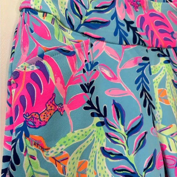 Lilly Pulitzer Luxletic Reid Golf Shorts You’ve Been Spotted Size 00
