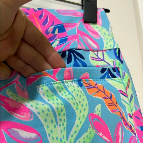 Lilly Pulitzer Luxletic Reid Golf Shorts You’ve Been Spotted Size 00