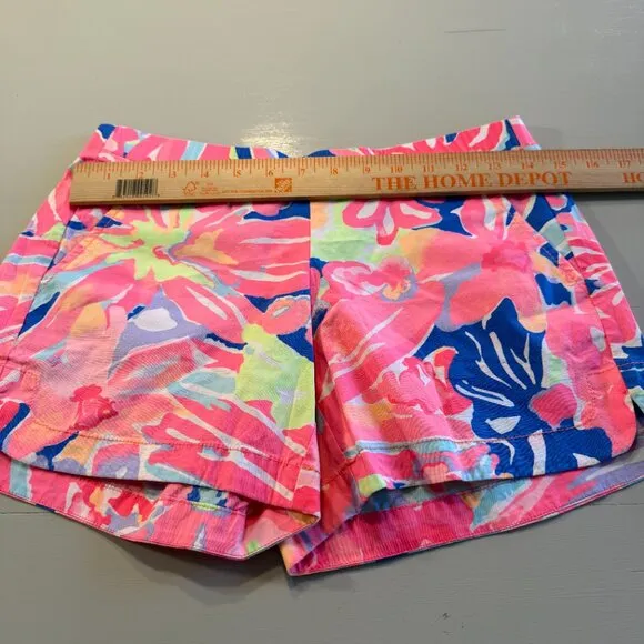 Lilly Pulitzer Pull On Shorts In Multi Playa Hermosa XS