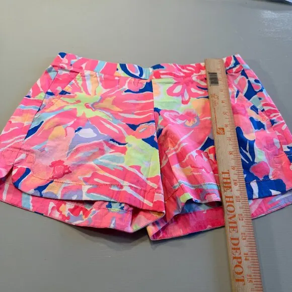 Lilly Pulitzer Pull On Shorts In Multi Playa Hermosa XS