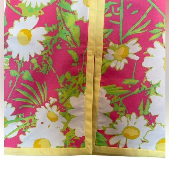 LILLY PULITZER Skort Pink/Yellow Floral Print - Size 14