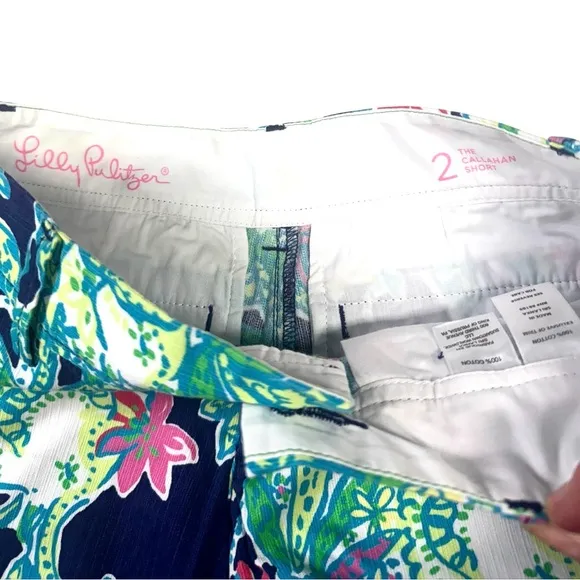 Lilly Pulitzer The Callahan Vibrant Color Shorts Size 2