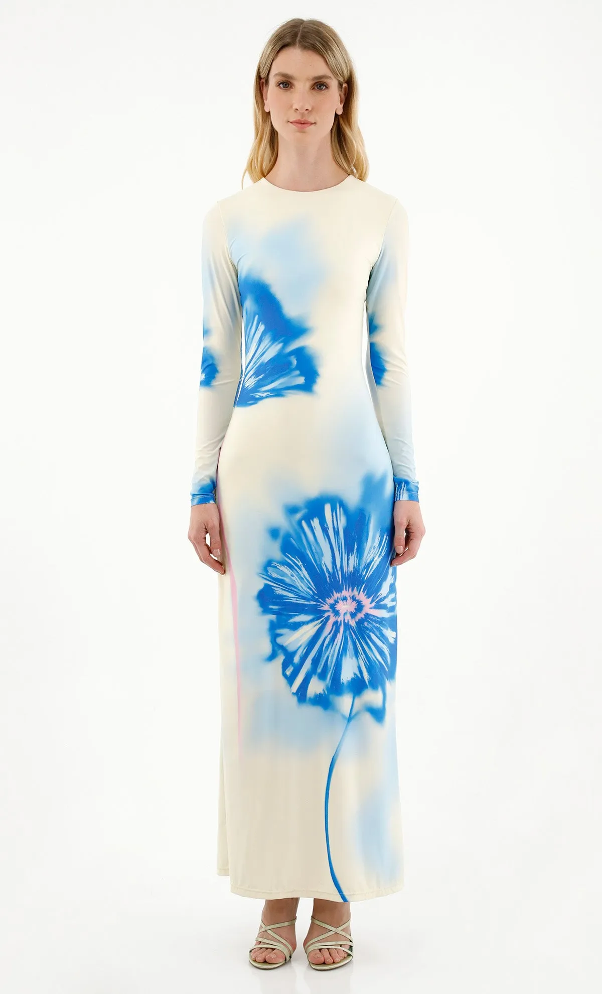 Lim Crem Maxi Dress