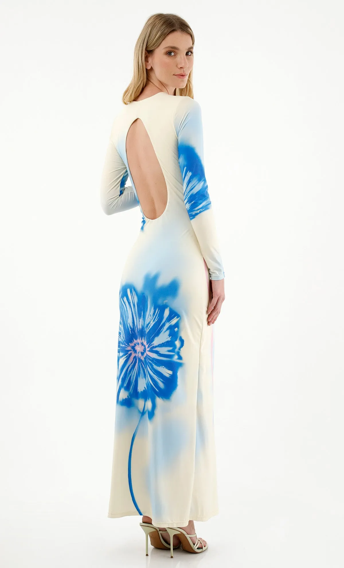 Lim Crem Maxi Dress