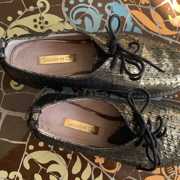 LOUISE ET CIE FENN LACE UP OXFORD Soe Sz: 5M/EU 35