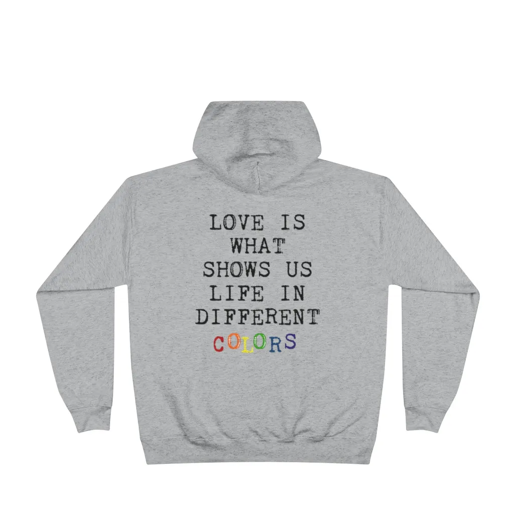 Love In Different Colors - Unisex EcoSmart® Pullover Hoodie