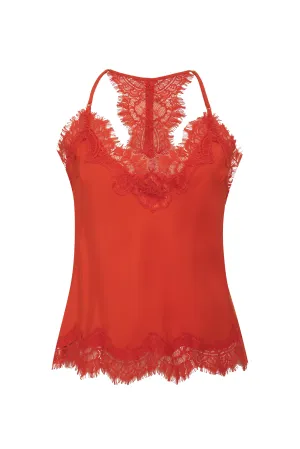 Lucy Crop Cami Acid Orange