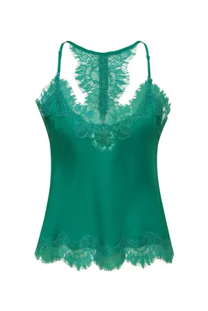 Lucy Crop Cami Colombian Jade