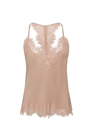 Lucy Crop Cami Nude Smoke
