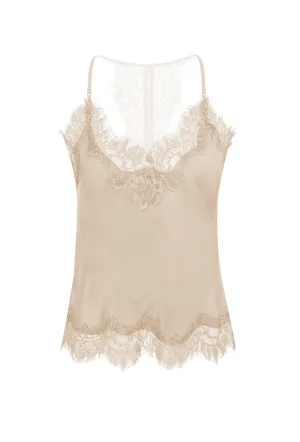 Lucy Crop Cami Raffia