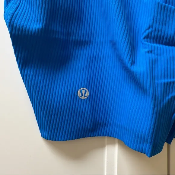 Lululemon Base Pace Ribbed High-Rise Short 6’’
