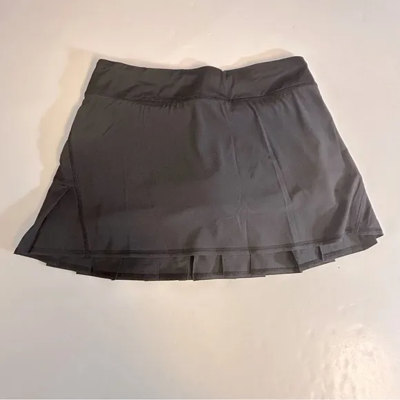 Lululemon Black Pace Setter Skirt Size 8 Tall
