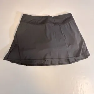 Lululemon Black Pace Setter Skirt Size 8 Tall