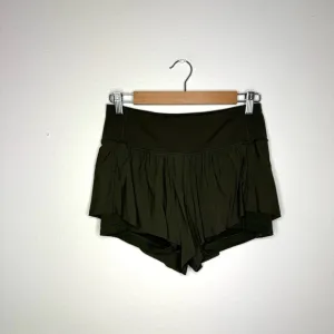 Lululemon Dark Olive Green 3.5&quot; Squad Goals Short
