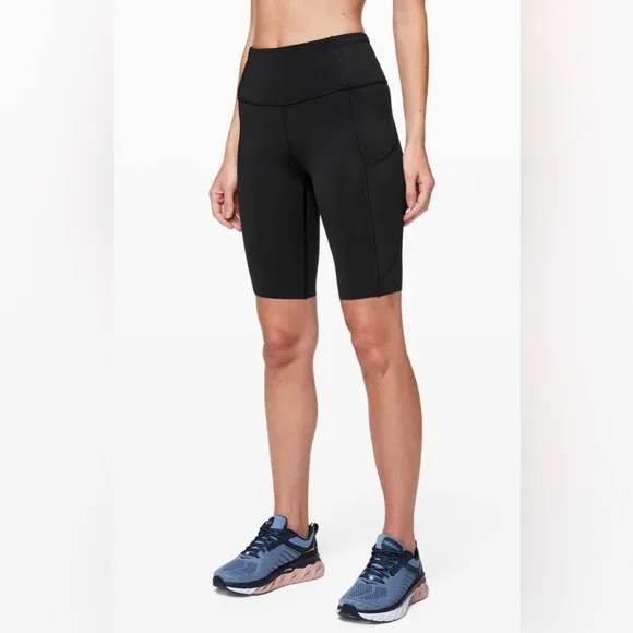 Lululemon Fast And Free Short 10&quot; *Non-Reflective Black
