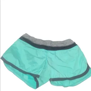 Lululemon Groovy Run Shorts Size 8 Sea Foam Heathered Black Lined