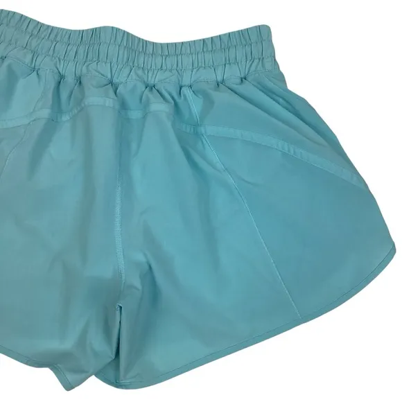 Lululemon Hotty Hot Athletic Shorts Turquoise