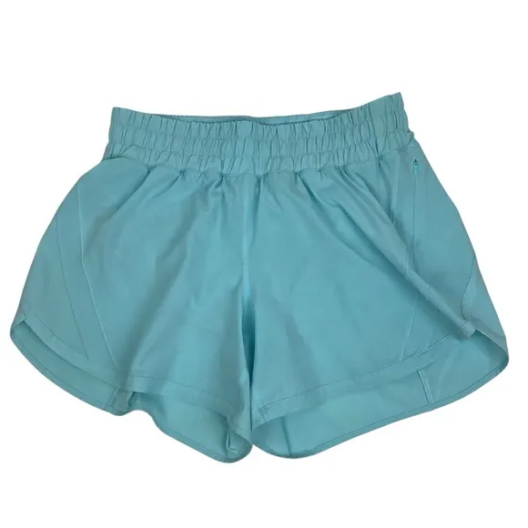 Lululemon Hotty Hot Athletic Shorts Turquoise