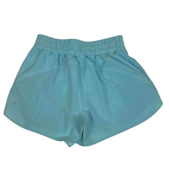 Lululemon Hotty Hot Athletic Shorts Turquoise