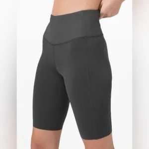 Lululemon Train Free High Rise 10” Shorts Granite Grey Size 4