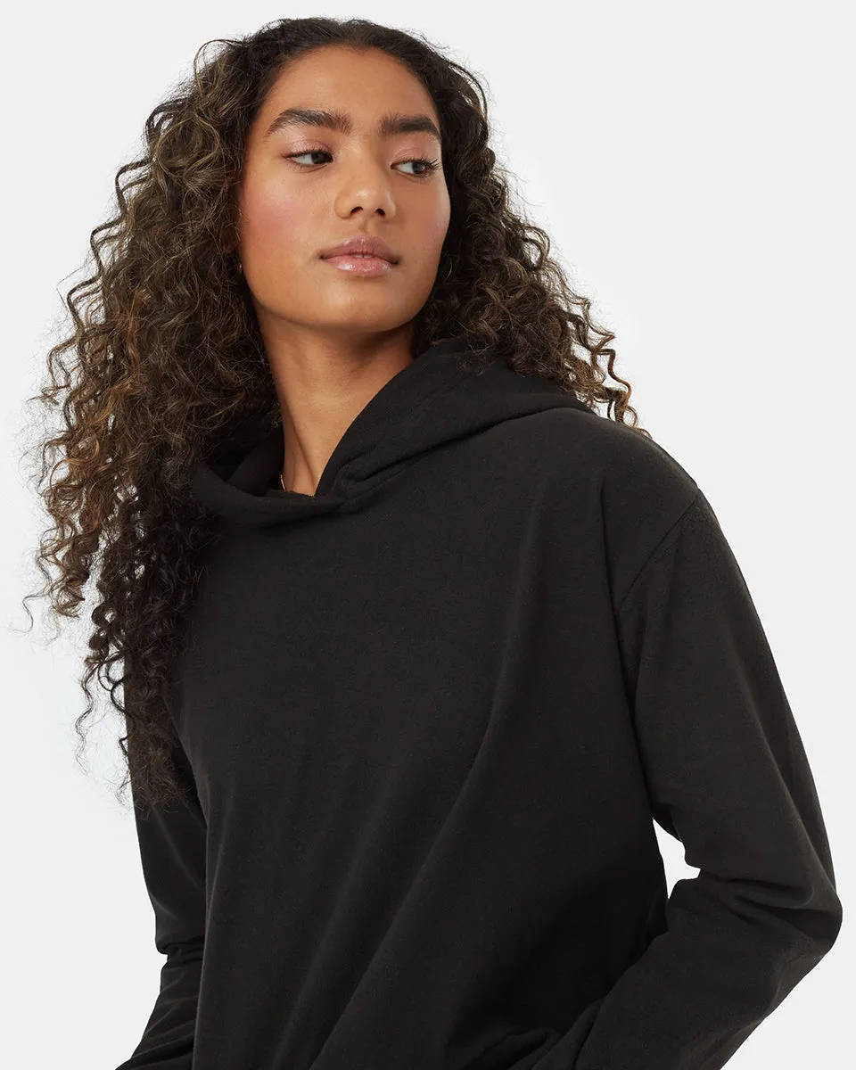 Luxe Cropped Hoodie