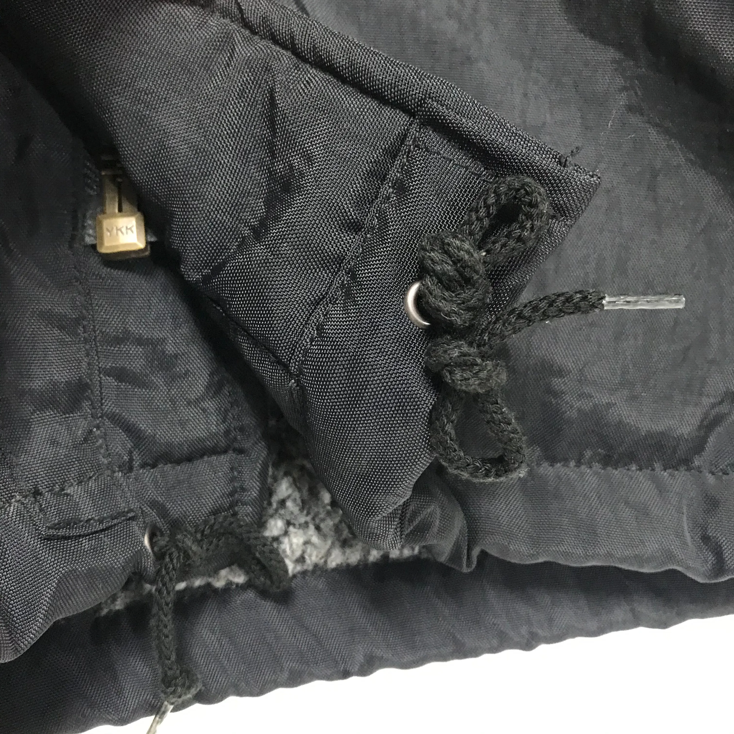 [M] Futura Laboratories Nylon Fleece Lined Deck Jacket Black