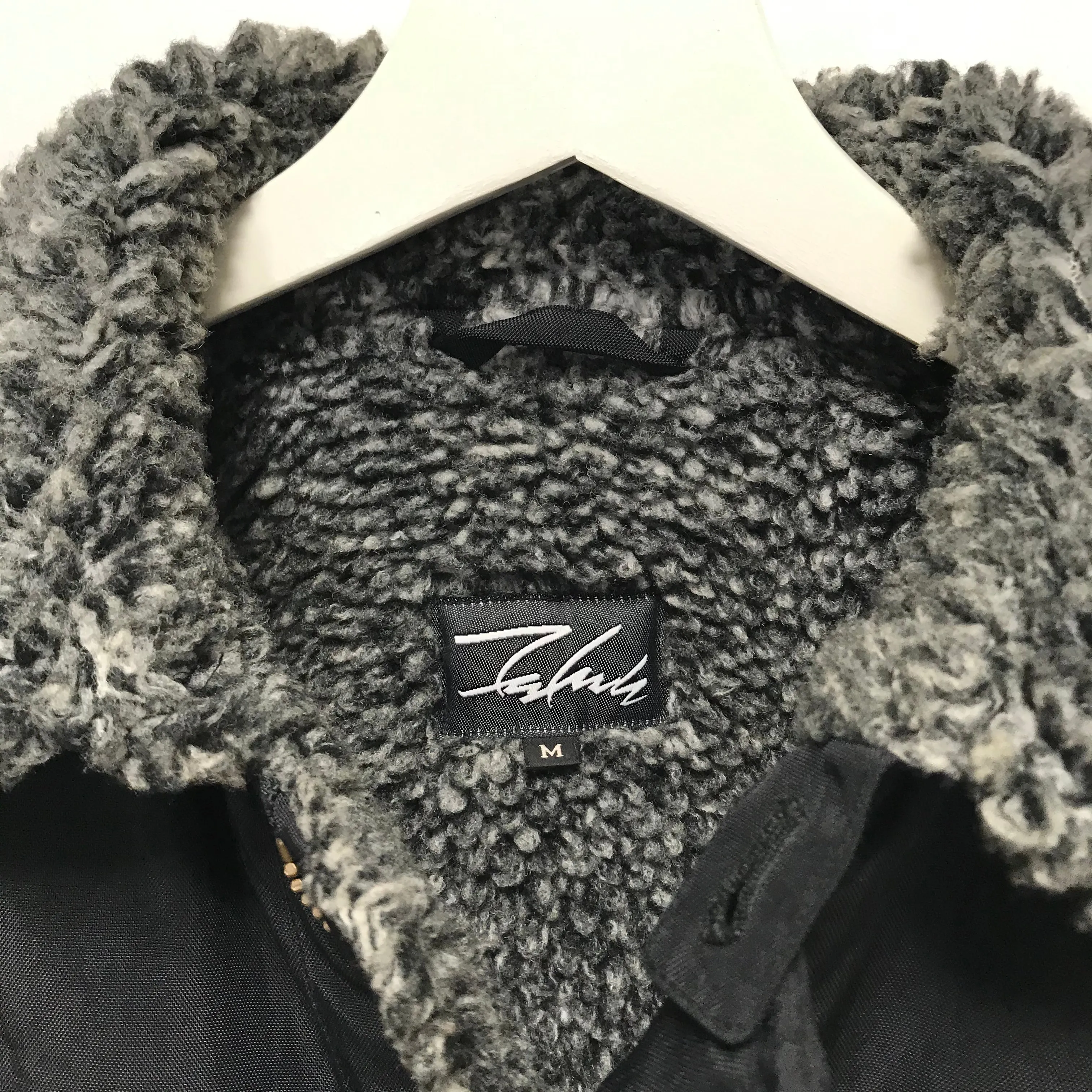 [M] Futura Laboratories Nylon Fleece Lined Deck Jacket Black