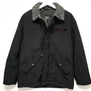 [M] Futura Laboratories Nylon Fleece Lined Deck Jacket Black
