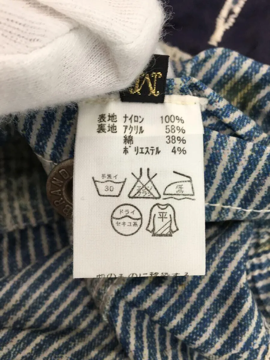 [M] Kapital Nylon Printed Hickory Stripe Blanket Lined Vest