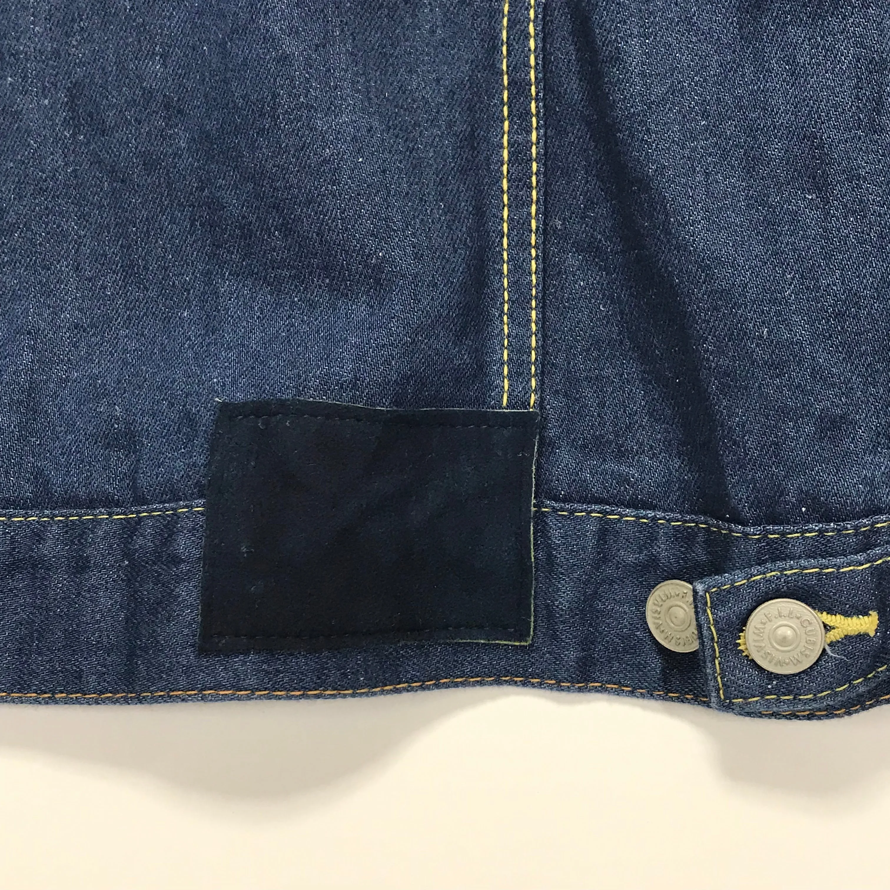 [M] Visvim 14SS Social Sculpture 103 Denim Jacket Cotton / Linen Indigo