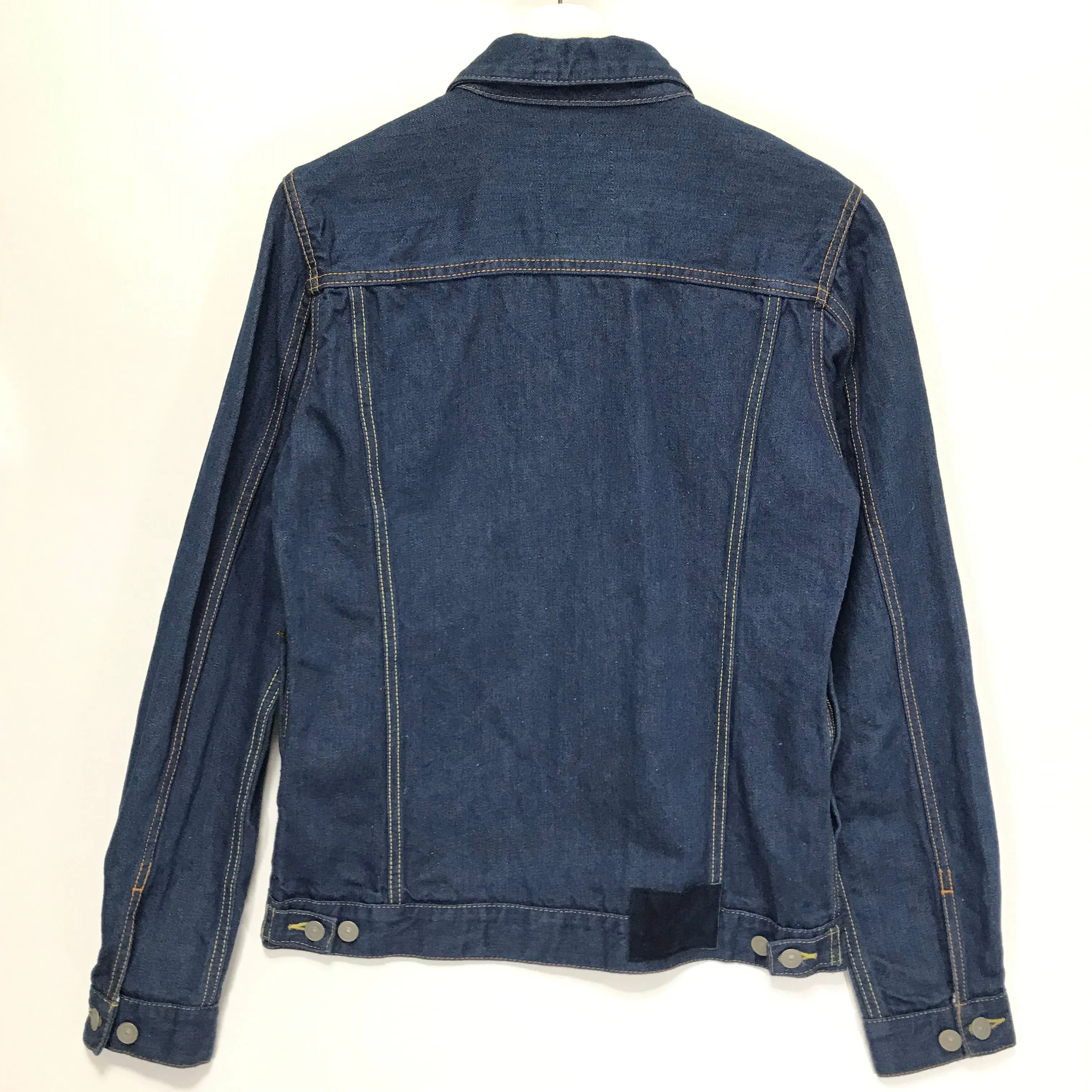 [M] Visvim 14SS Social Sculpture 103 Denim Jacket Cotton / Linen Indigo