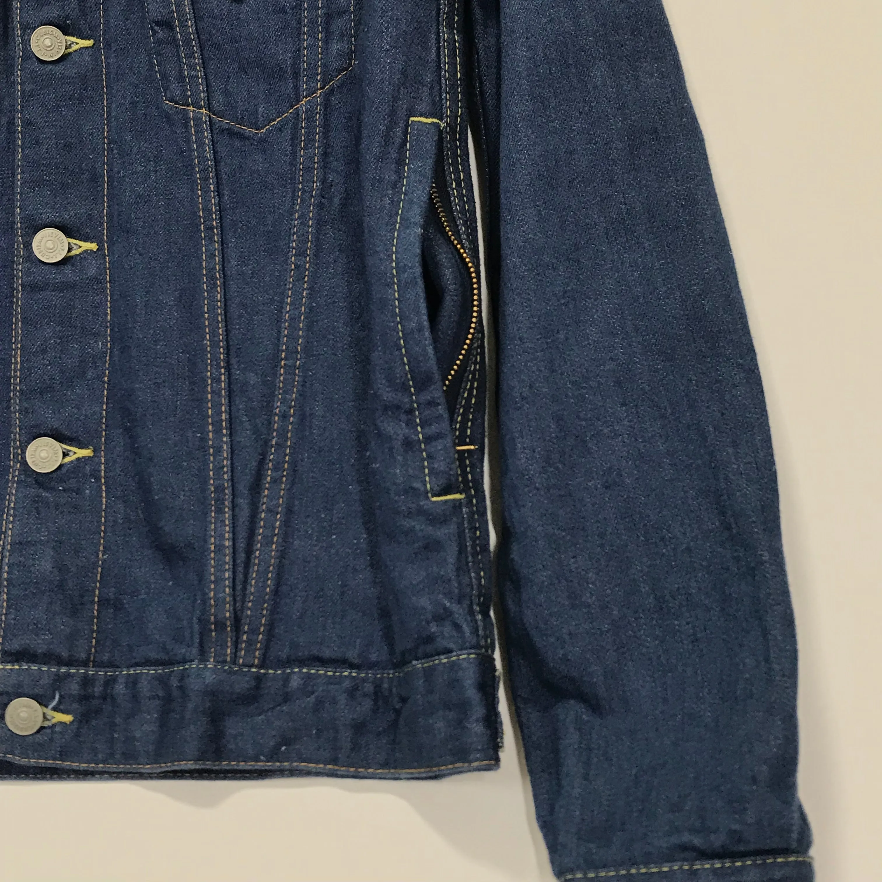 [M] Visvim 14SS Social Sculpture 103 Denim Jacket Cotton / Linen Indigo