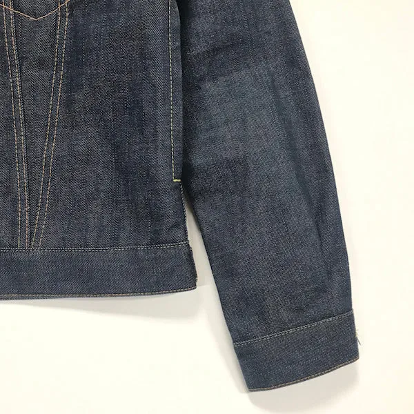 [M] Visvim Social 15SS Sculpture 103 Denim Jacket Unwashed V.F. Indigo