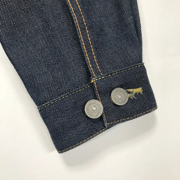 [M] Visvim Social 15SS Sculpture 103 Denim Jacket Unwashed V.F. Indigo