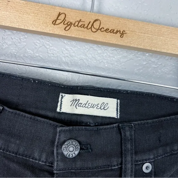 Madewell Skinny Skinny Black Jeans 29 - Mid-Rise, Denim, Jean, Classic, Goth