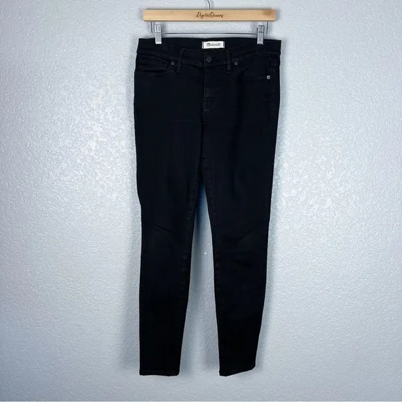 Madewell Skinny Skinny Black Jeans 29 - Mid-Rise, Denim, Jean, Classic, Goth