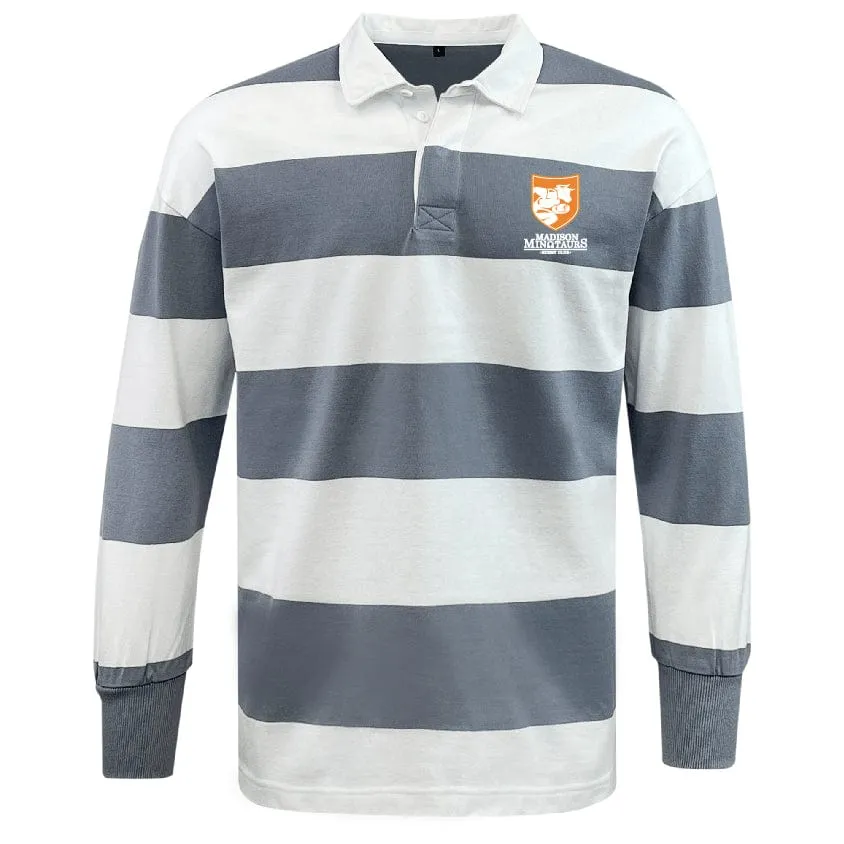 Madison Minotaurs Classic Long Sleeve Hooped Rugby Jersey