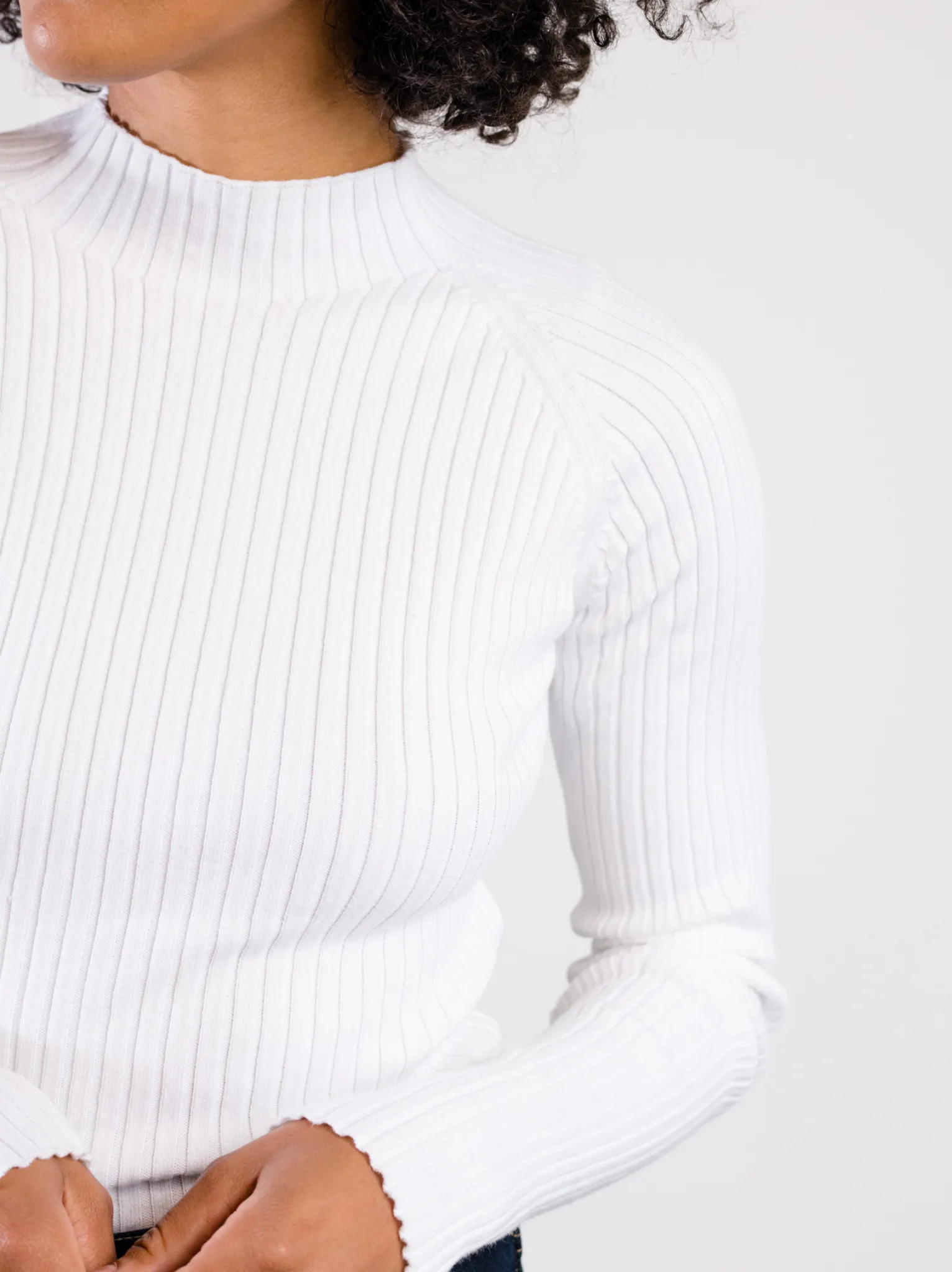 Madison Mock Neck Sweater