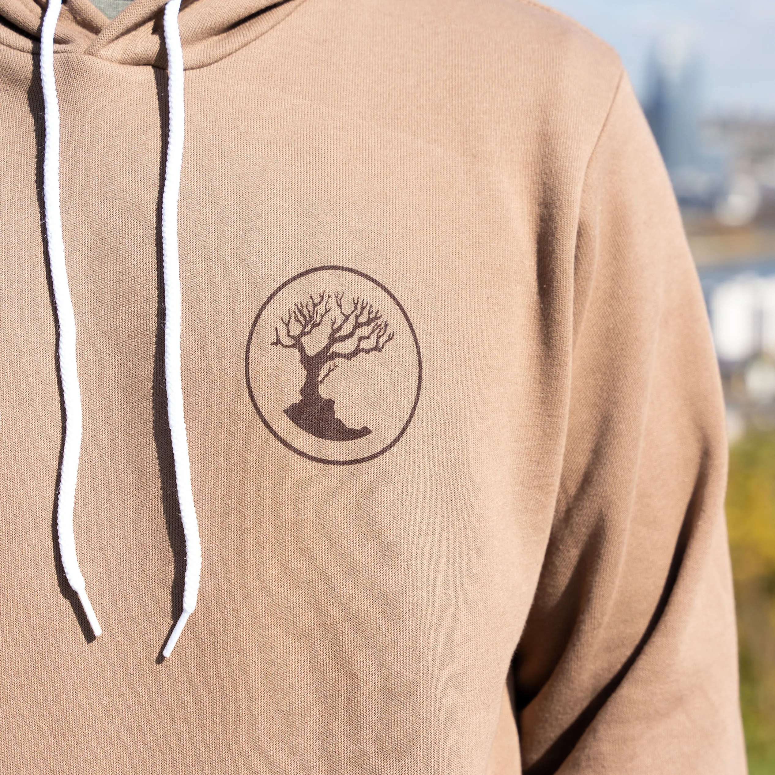 MadTree Washed Brown Hoodie