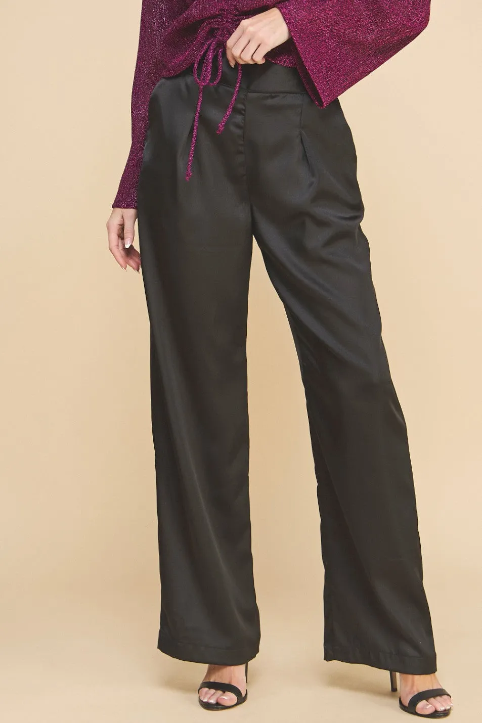 Maggie Satin Pants