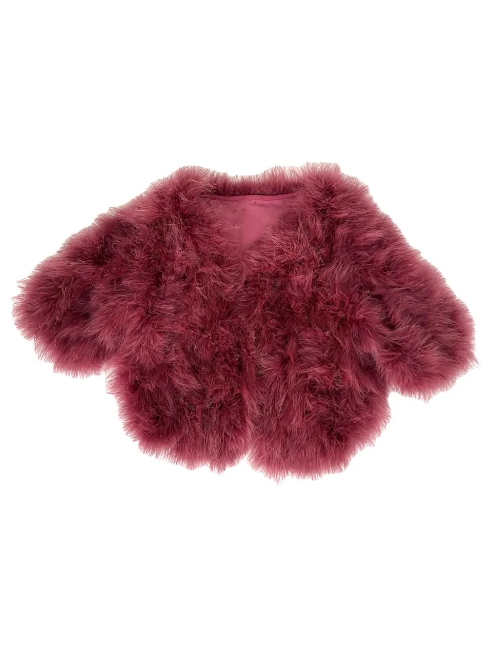 Marabou Cropped Jacket