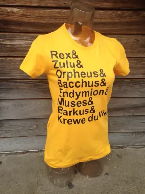 Mardi Gras Parades- Women's Cotton Shirt
