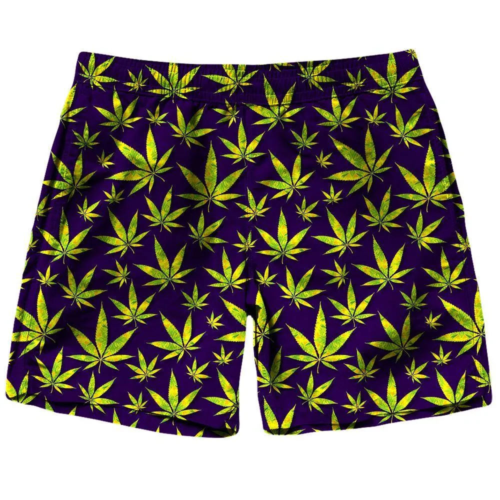 Marijuana Leaves Shorts