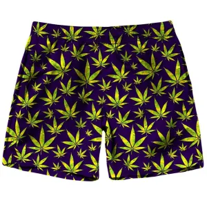 Marijuana Leaves Shorts