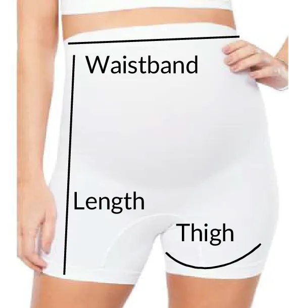 Maternity High waist boxer shorts Plié Shapewear