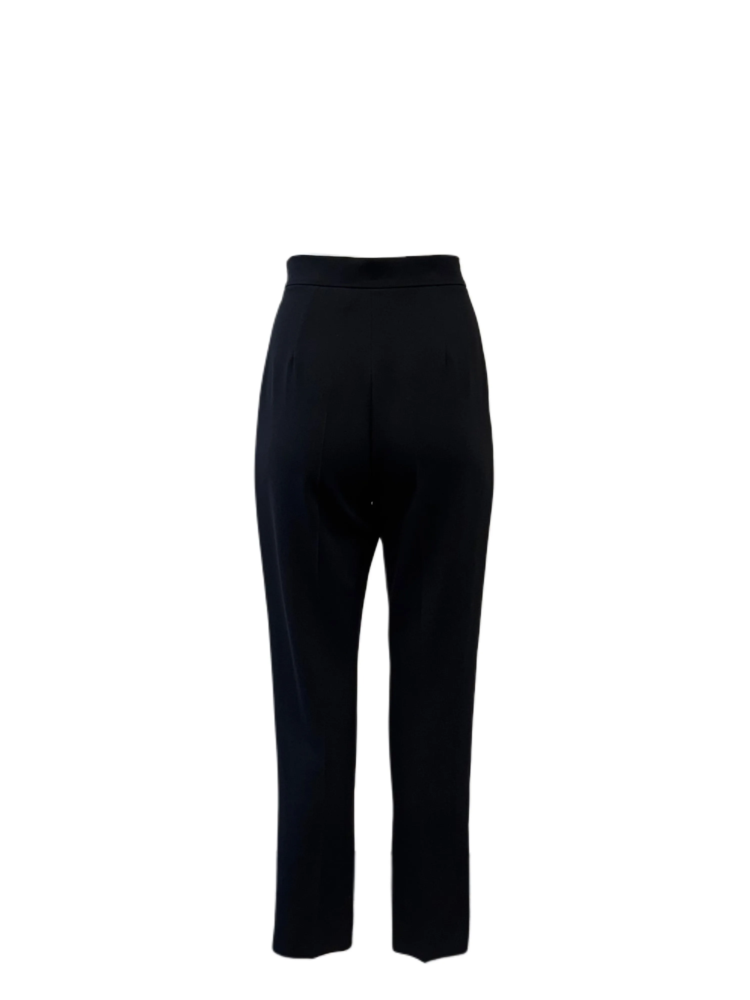 Max Mara Women's Black Anagni High Rise Pants NWT