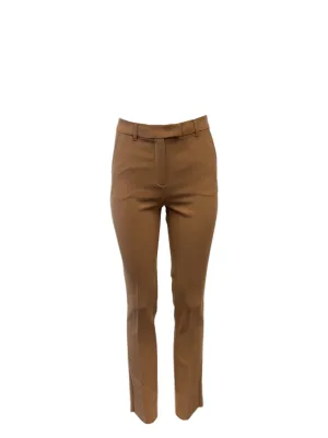 Max Mara Women's Brown Jerta High Rise Pants NWT